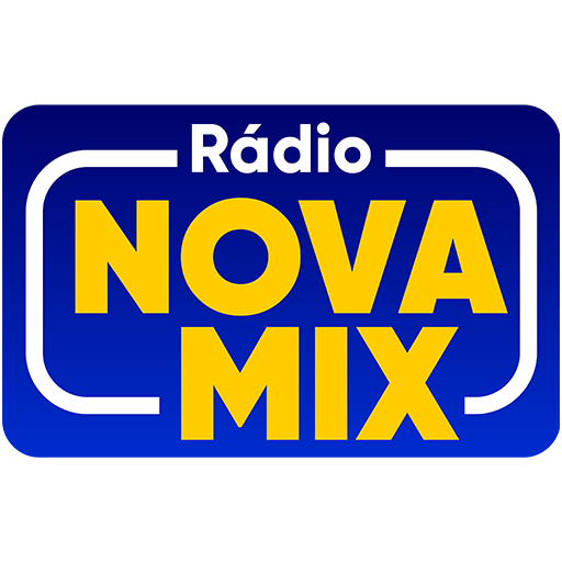 Exemplo de logomarca: Rádio Nova Mix